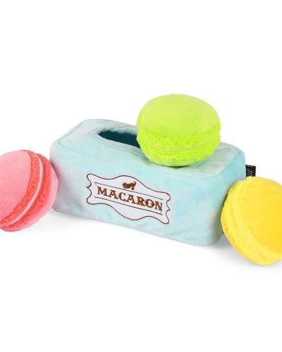 Pup Cup Cafe Mutt-a-rons Macarons Dog Toy by PLAY